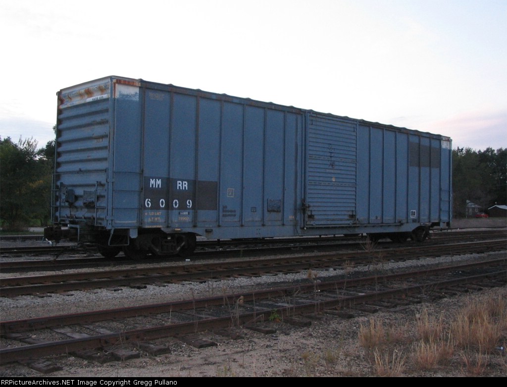 Blue Box Car